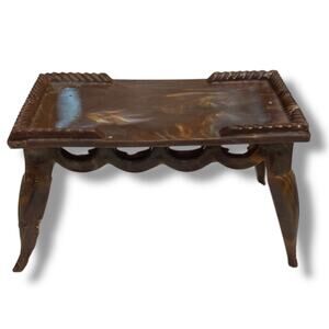 1950s Renewal Dollhouse Miniature Coffee Table 1:12 Scale Plastic